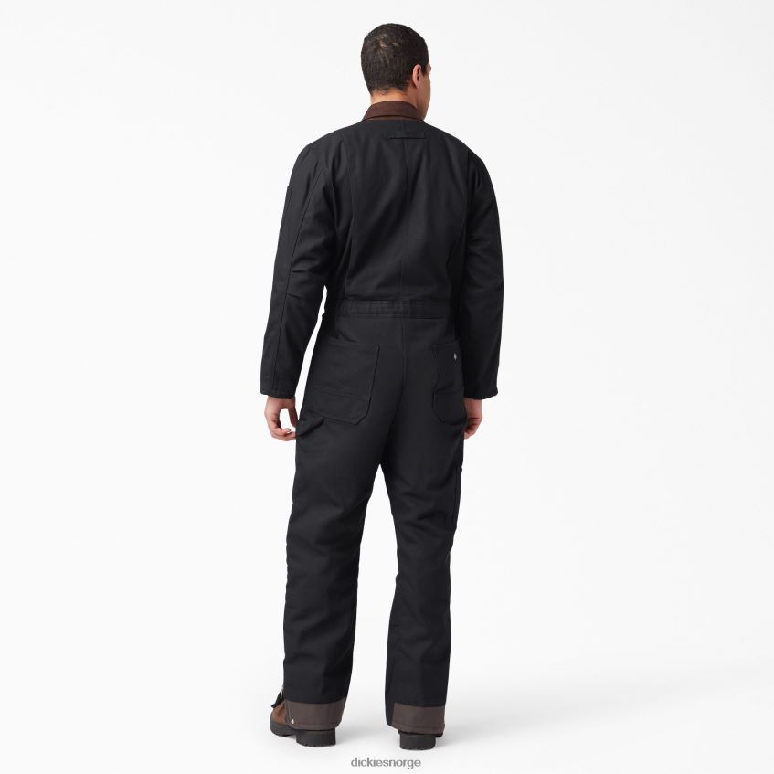 Dickies menn andeisolert kjeledress 4NB6FR1349 arbeidsklær svart (bk)