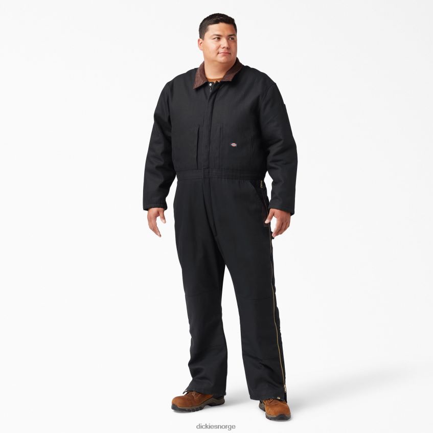 Dickies menn andeisolert kjeledress 4NB6FR1349 arbeidsklær svart (bk)