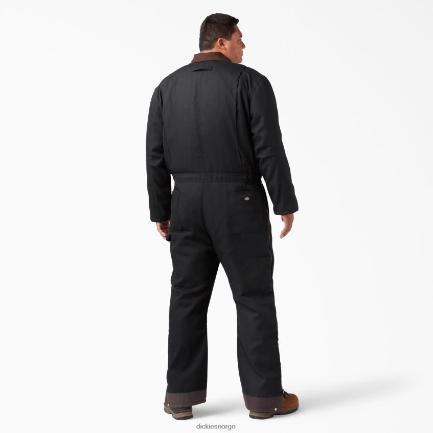 Dickies menn andeisolert kjeledress 4NB6FR1349 arbeidsklær svart (bk)
