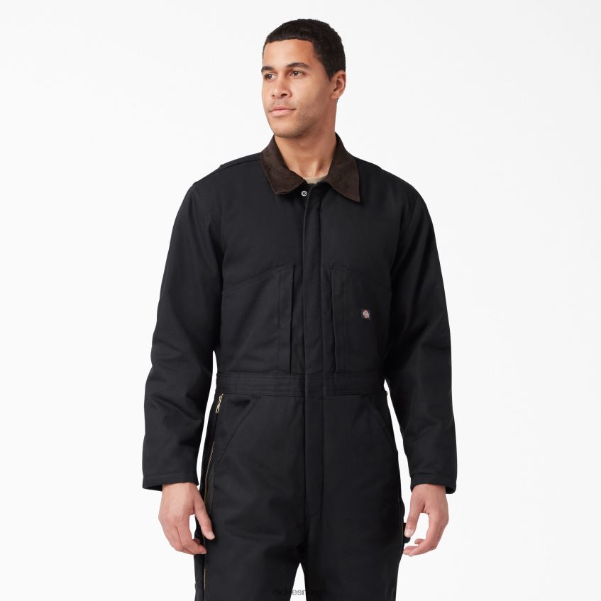 Dickies menn andeisolert kjeledress 4NB6FR1349 arbeidsklær svart (bk)