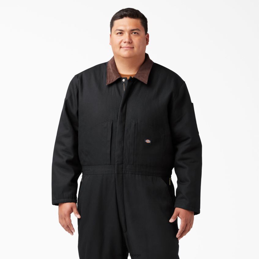 Dickies menn andeisolert kjeledress 4NB6FR1349 arbeidsklær svart (bk)