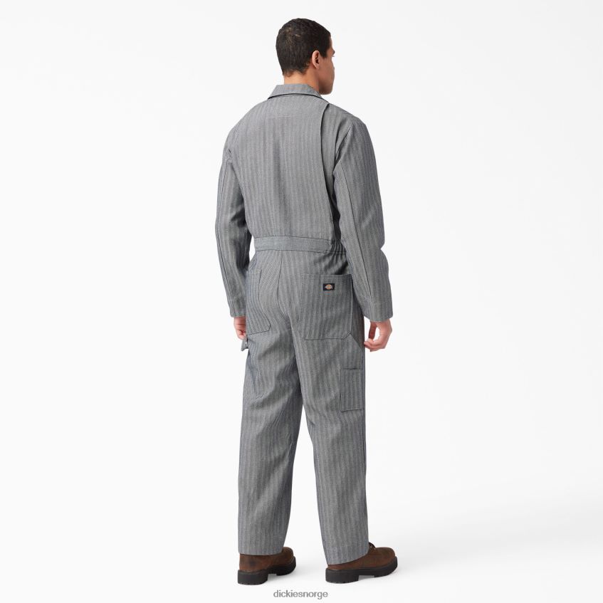 Dickies menn fisher stripete kjeledress 4NB6FR1304 arbeidsklær fisher stripe (fs)