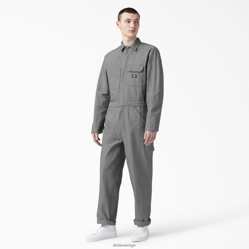 Dickies menn fisher stripete kjeledress 4NB6FR1304 arbeidsklær fisher stripe (fs)