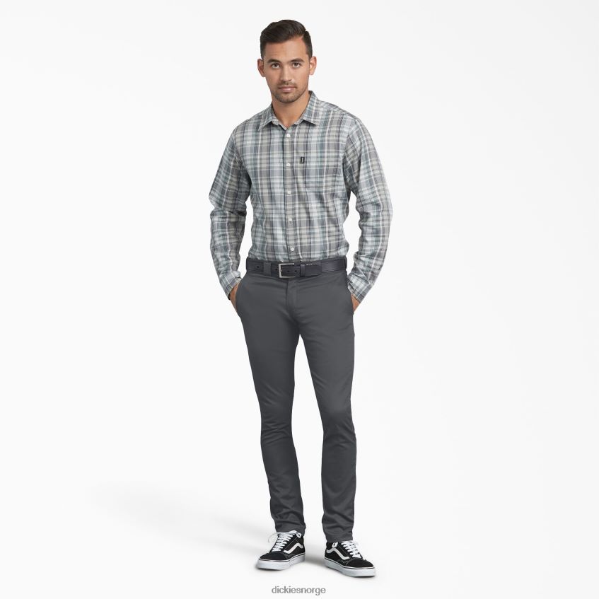 Dickies menn arbeidsbukser med skinny passform 4NB6FR148 arbeidsklær koksgrå (ch)