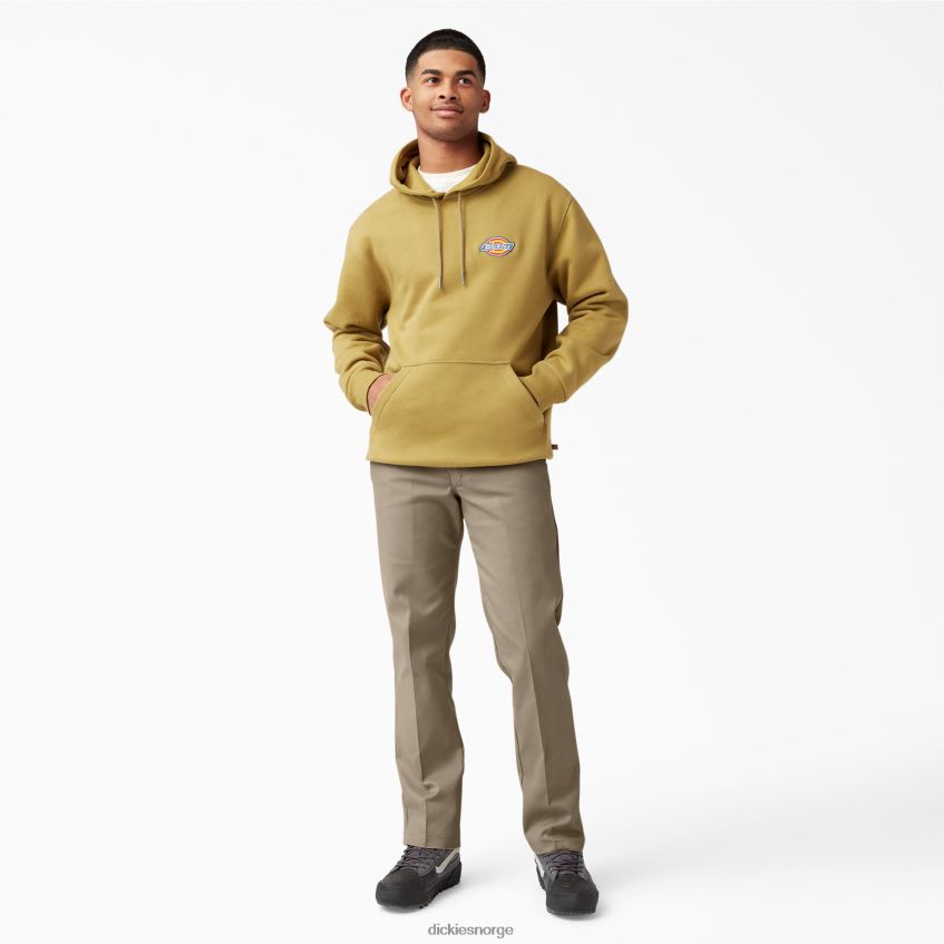 Dickies menn flex slim fit arbeidsbukser 4NB6FR155 arbeidsklær ørkensand (ds)