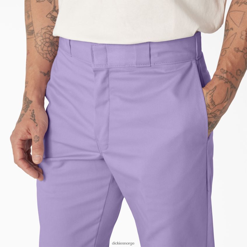 Dickies menn original 874 arbeidsbukse 4NB6FR18 arbeidsklær lilla rose (ur2)
