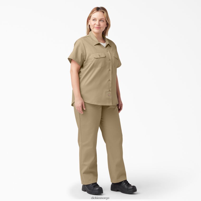 Dickies kvinner pluss 874 originale arbeidsbukser 4NB6FR1529 arbeidsklær militær khaki (ksh)