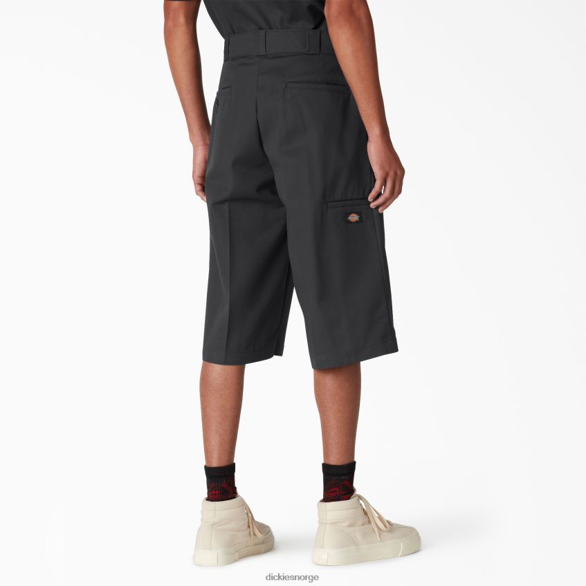 Dickies menn løs passform flerbruks lommearbeidsshorts 15