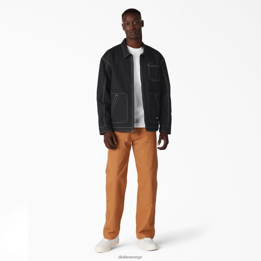 Dickies menn omarbeidet eisenhower jakke 4NB6FR1201 arbeidsklær regelmessig