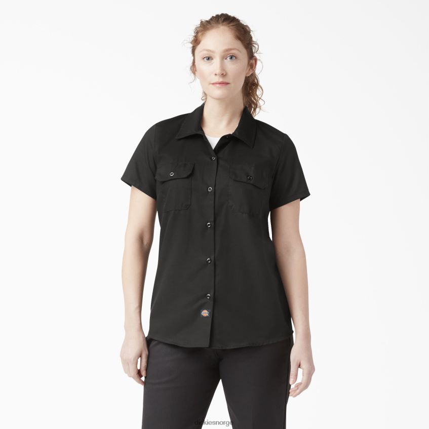 Dickies kvinner 574 original arbeidsskjorte 4NB6FR1532 arbeidsklær svart (bsk)