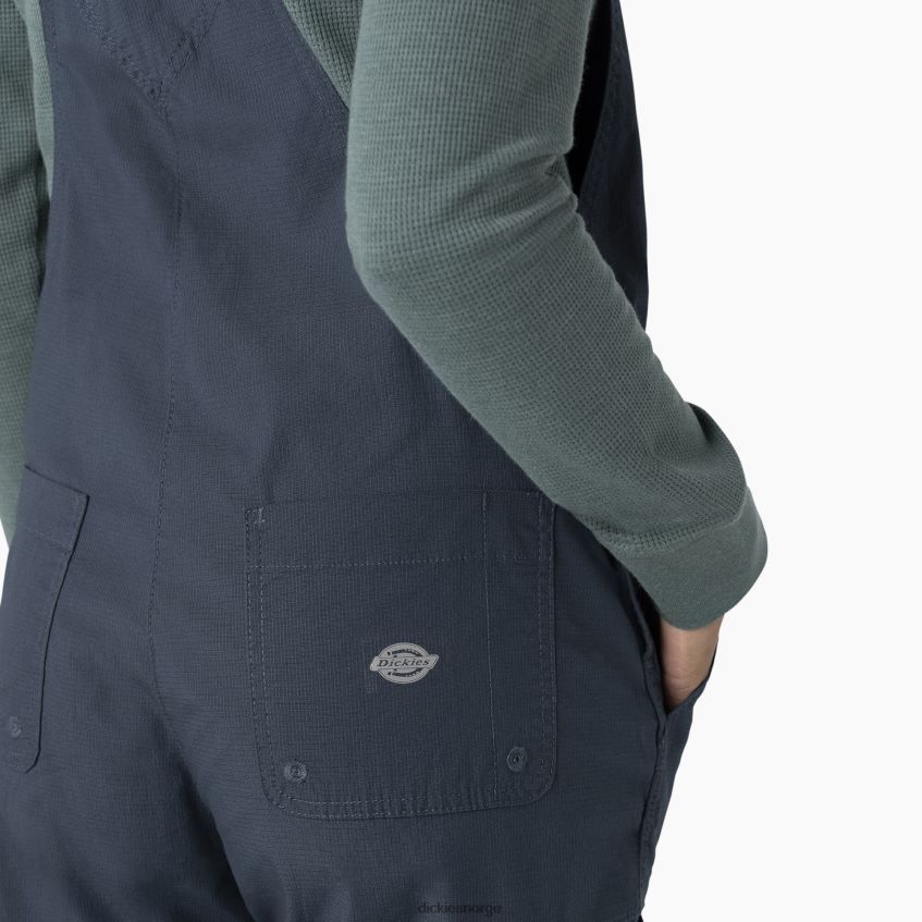 Dickies kvinner kjølende ripstop bib overall 4NB6FR1608 klær skyllet luftvåpen blå (raf)