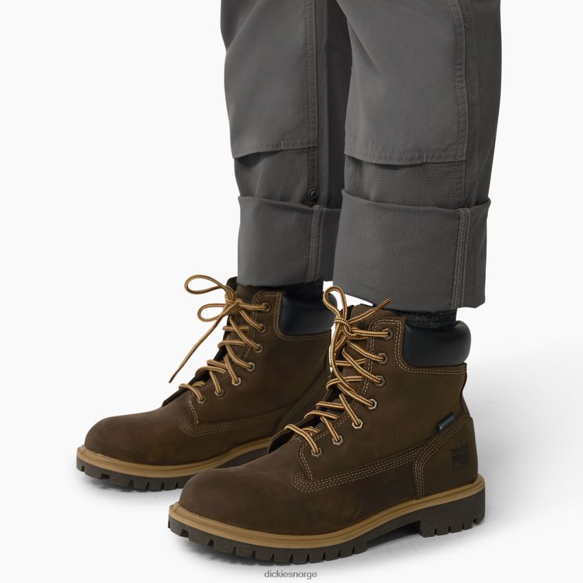 Dickies kvinner kjølende ripstop bib overall 4NB6FR1609 klær skyllet grafitt (rga)