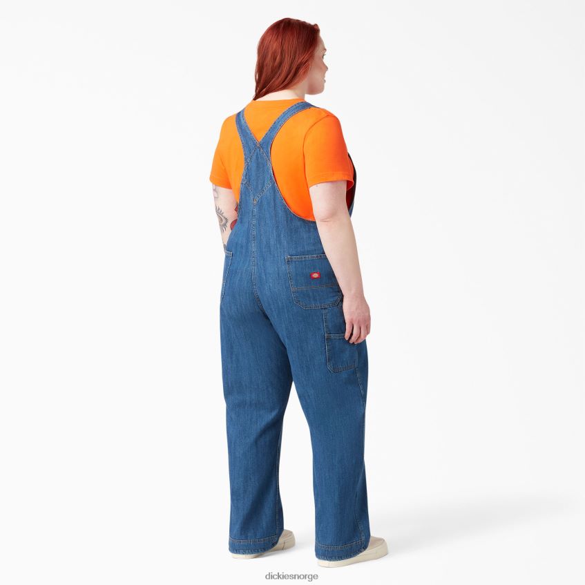 Dickies kvinner pluss avslappet passform bib overalls 4NB6FR1564 klær regelmessig
