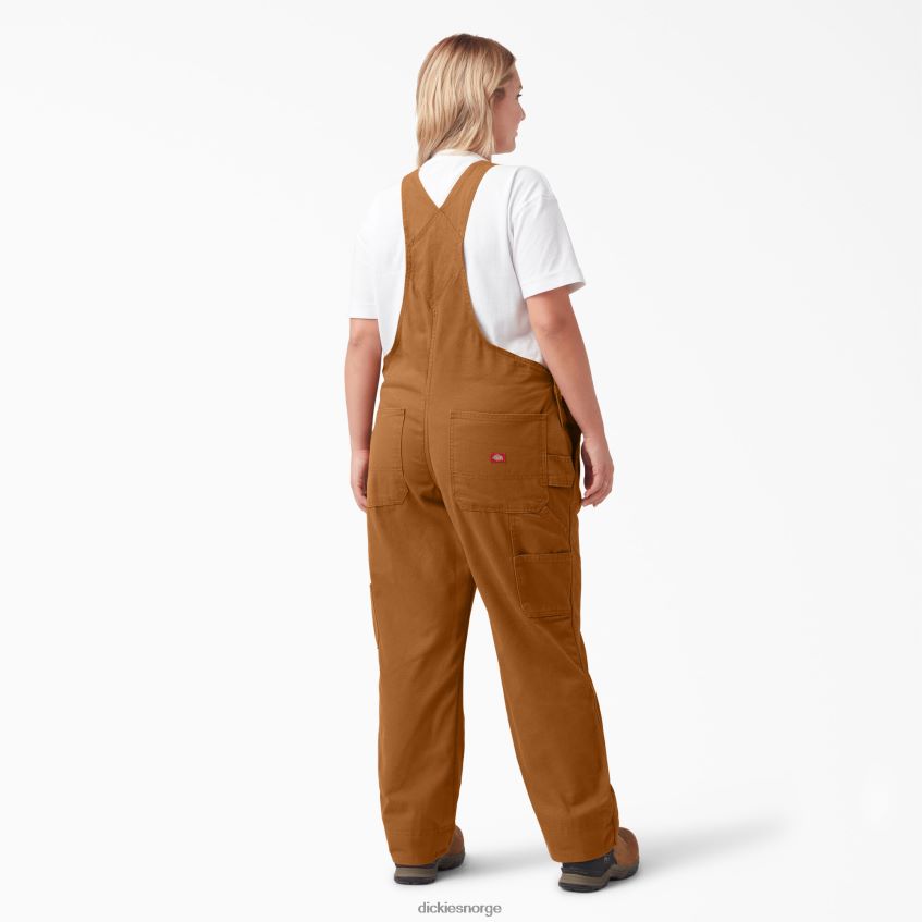 Dickies kvinner pluss avslappet passform bib overalls 4NB6FR1565 klær regelmessig