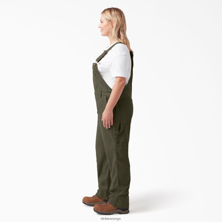 Dickies kvinner pluss avslappet passform bib overalls 4NB6FR1567 klær regelmessig