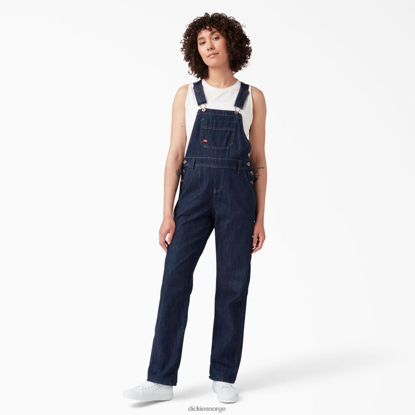 Dickies kvinner smekkedress med avslappet passform 4NB6FR1555 klær mørk indigo (dib)