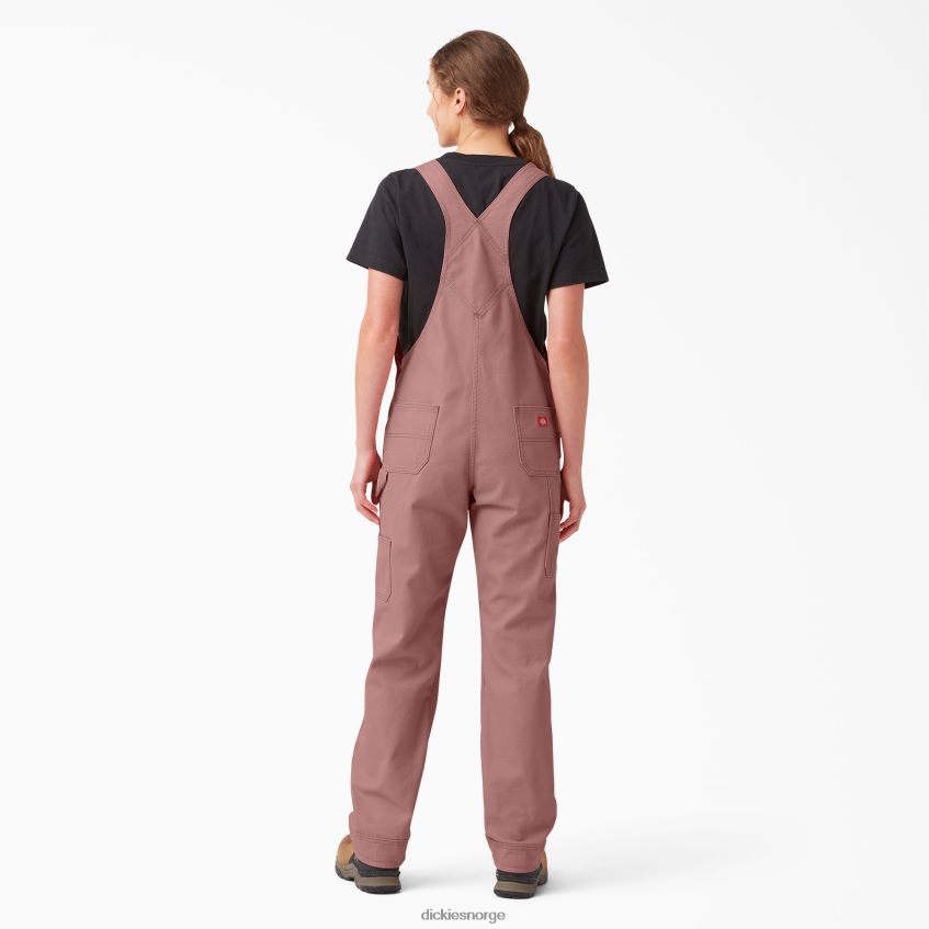 Dickies kvinner smekkedress med avslappet passform 4NB6FR1557 klær skyllet askerose (rar)
