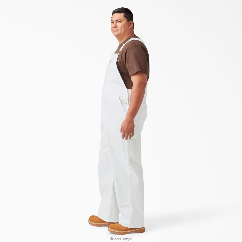 Dickies menn malersmekke kjeledress 4NB6FR183 klær hvit (wh)