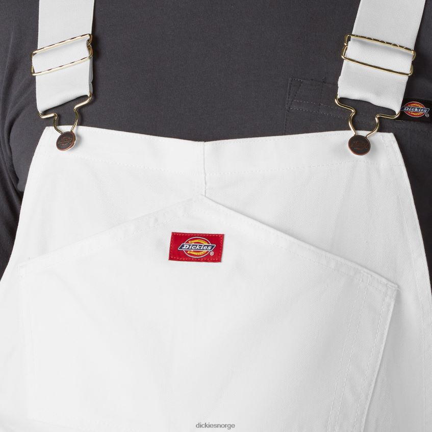 Dickies menn malersmekke kjeledress 4NB6FR183 klær hvit (wh)