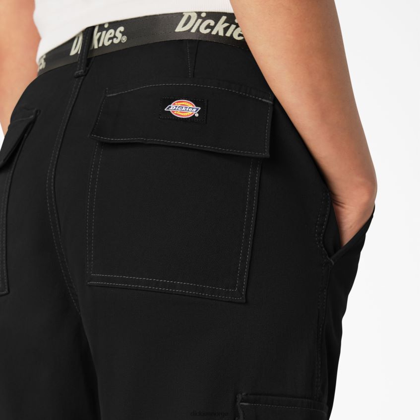 Dickies kvinner cargobukser med kontrastsøm 4NB6FR1804 klær regelmessig