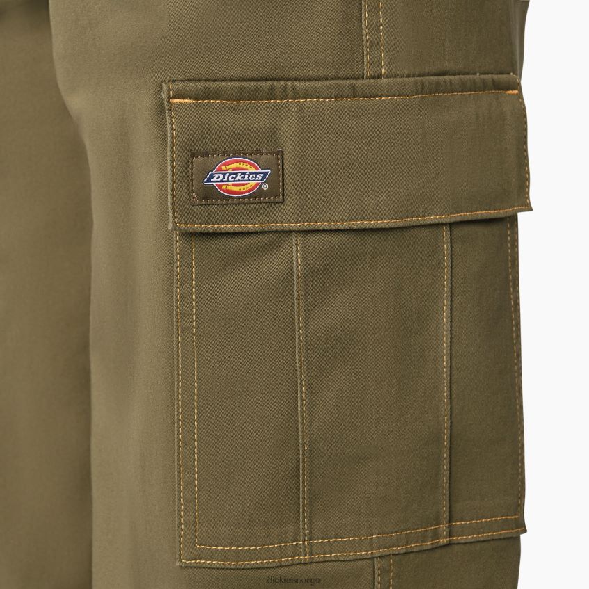 Dickies kvinner cargobukser med kontrastsøm 4NB6FR1805 klær regelmessig