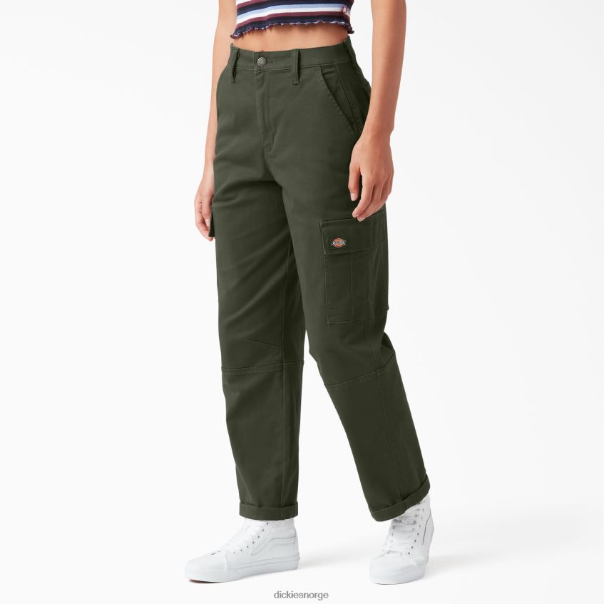 Dickies kvinner cropped cargo bukser 4NB6FR1704 klær regelmessig