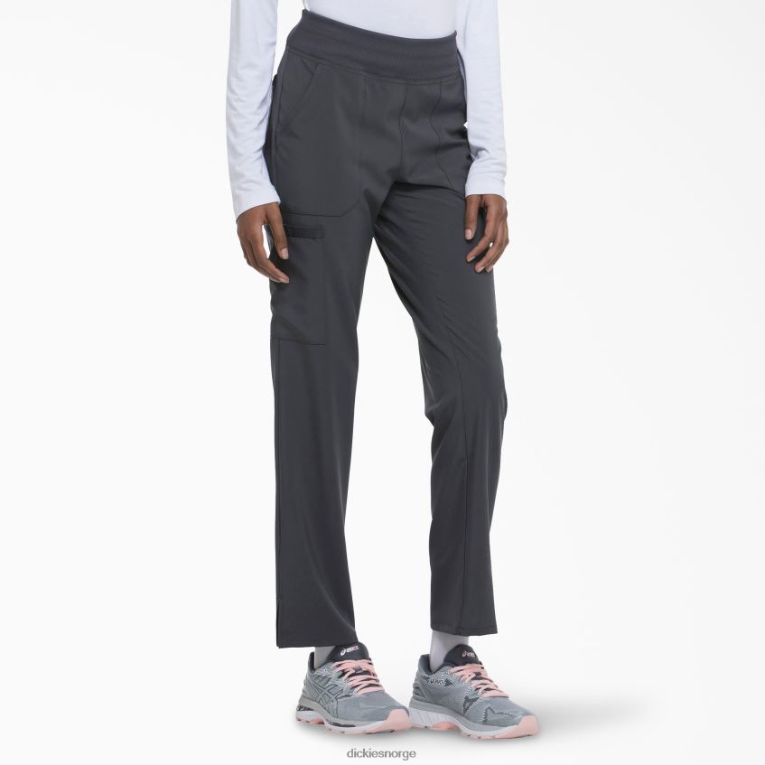 Dickies kvinner eds essentials cargo-skrubbebukser med koniske ben 4NB6FR2506 klær tinngrå (pew)