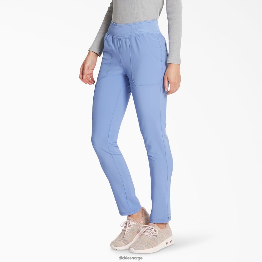 Dickies kvinner eds essentials skrubbebukser med avsmalnende ben 4NB6FR2512 klær tak blå (cbl)