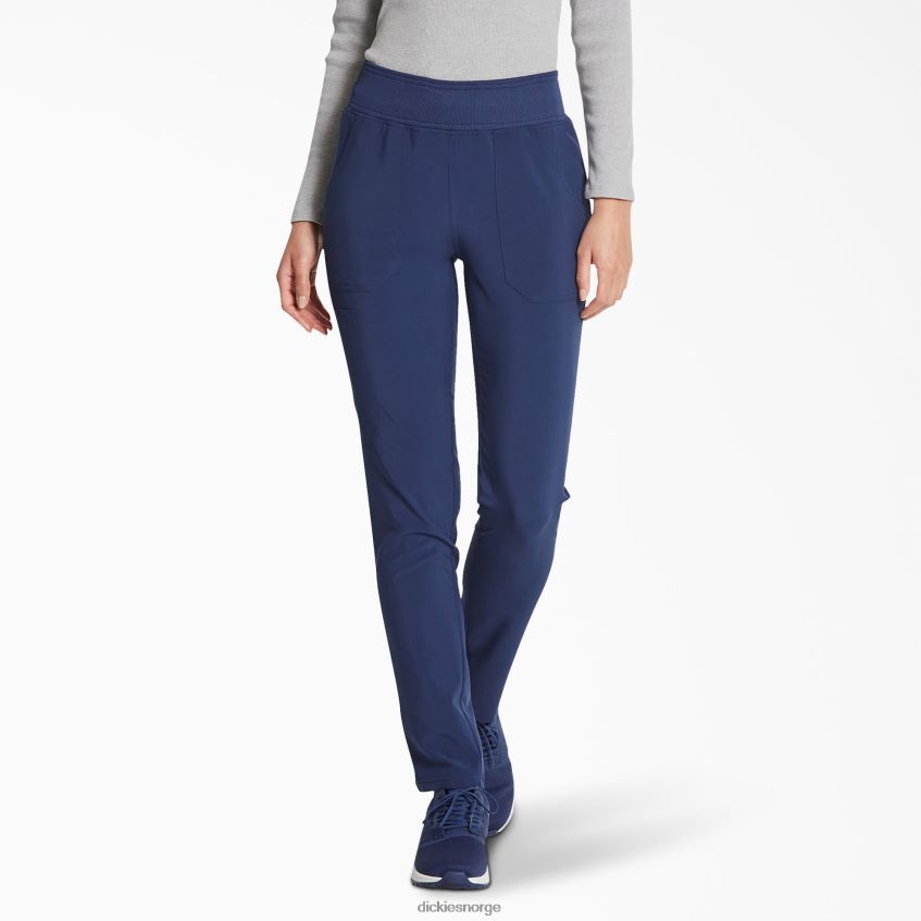Dickies kvinner eds essentials skrubbebukser med avsmalnende ben 4NB6FR2515 klær marineblå (nvy)