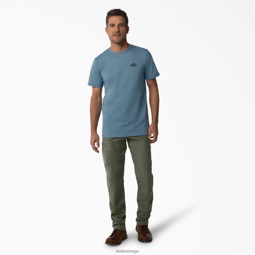 Dickies menn beskytte kjølende ripstop cargo bukser 4NB6FR281 klær mosegrønn (ms)