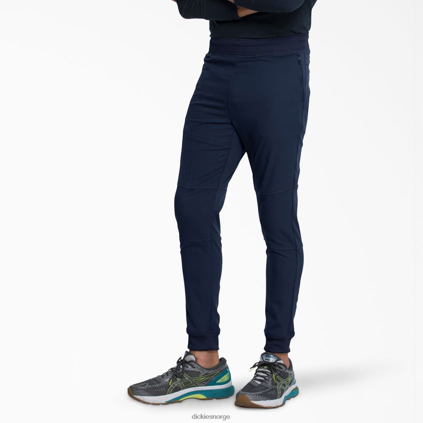 Dickies menn dynamix joggebukse med naturlig rise 4NB6FR1396 klær marineblå (nvy)