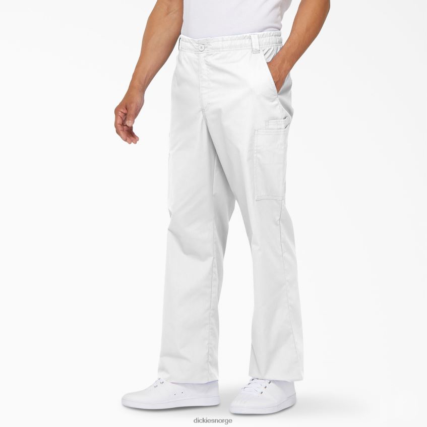 Dickies menn eds signatur cargo skrubbebukser 4NB6FR1223 klær hvit (dwh)