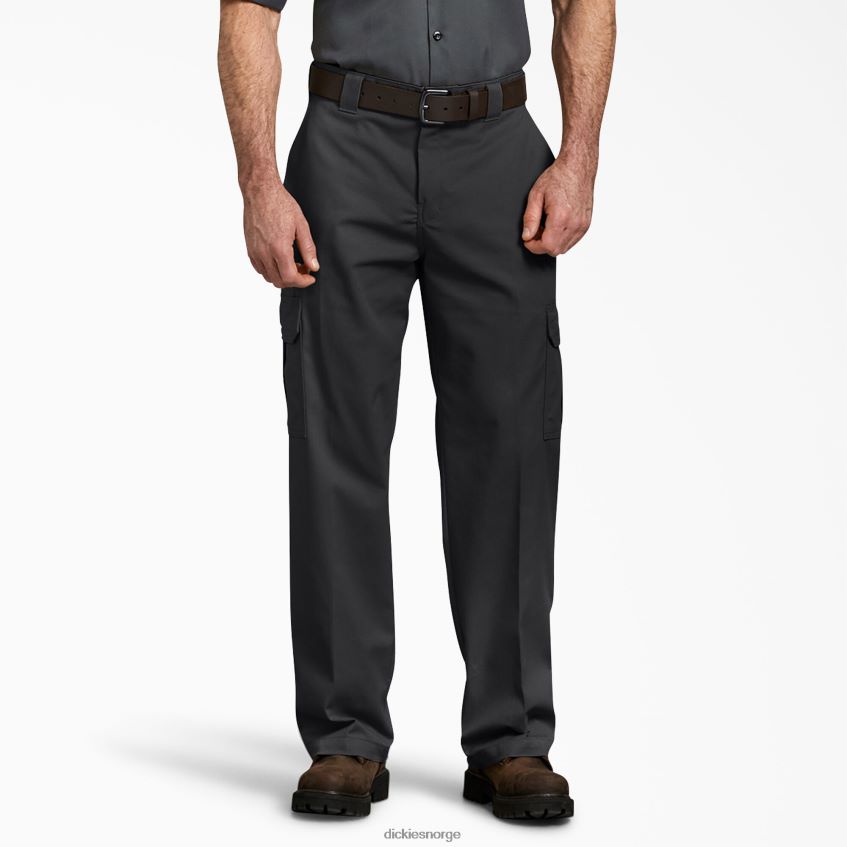 Dickies menn flex cargobukser med avslappet passform 4NB6FR123 klær svart (bk)