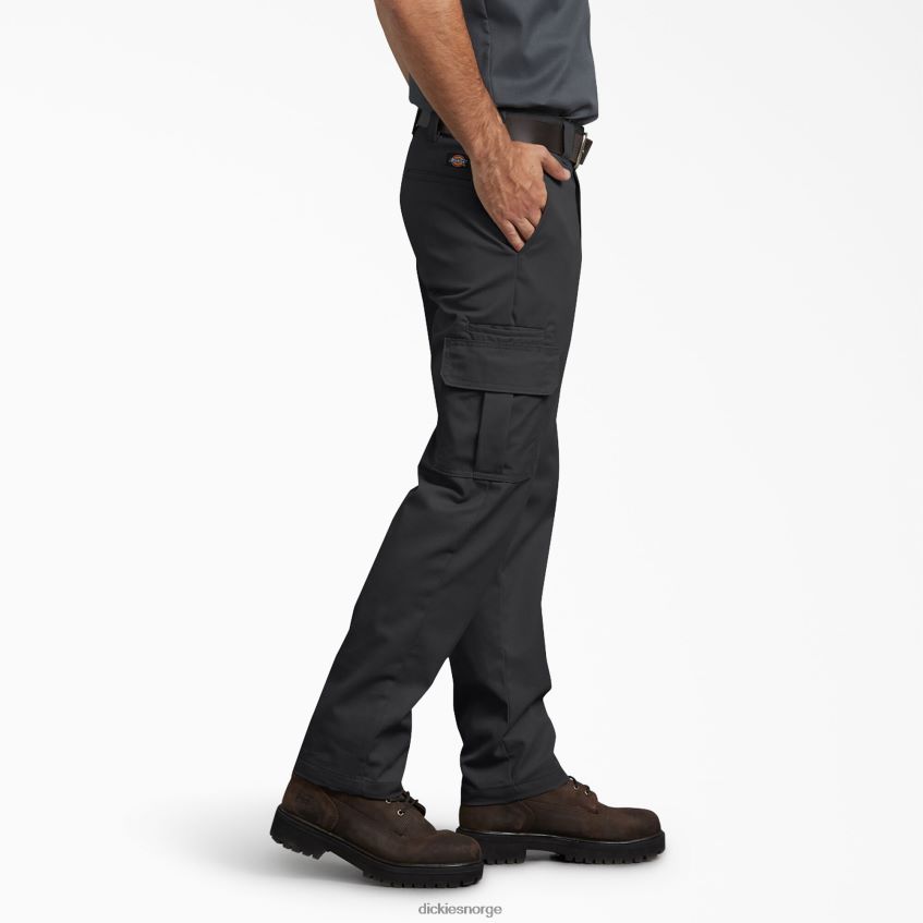 Dickies menn slim fit cargo bukser 4NB6FR73 klær svart (bk)