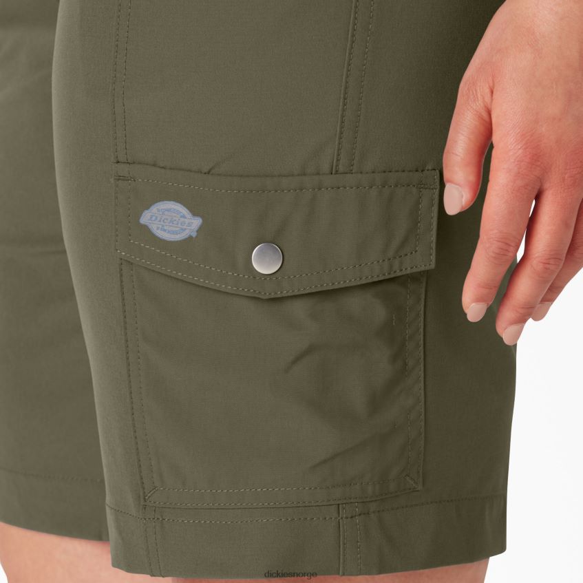 Dickies kvinner pluss kjølende cargo-shorts 10