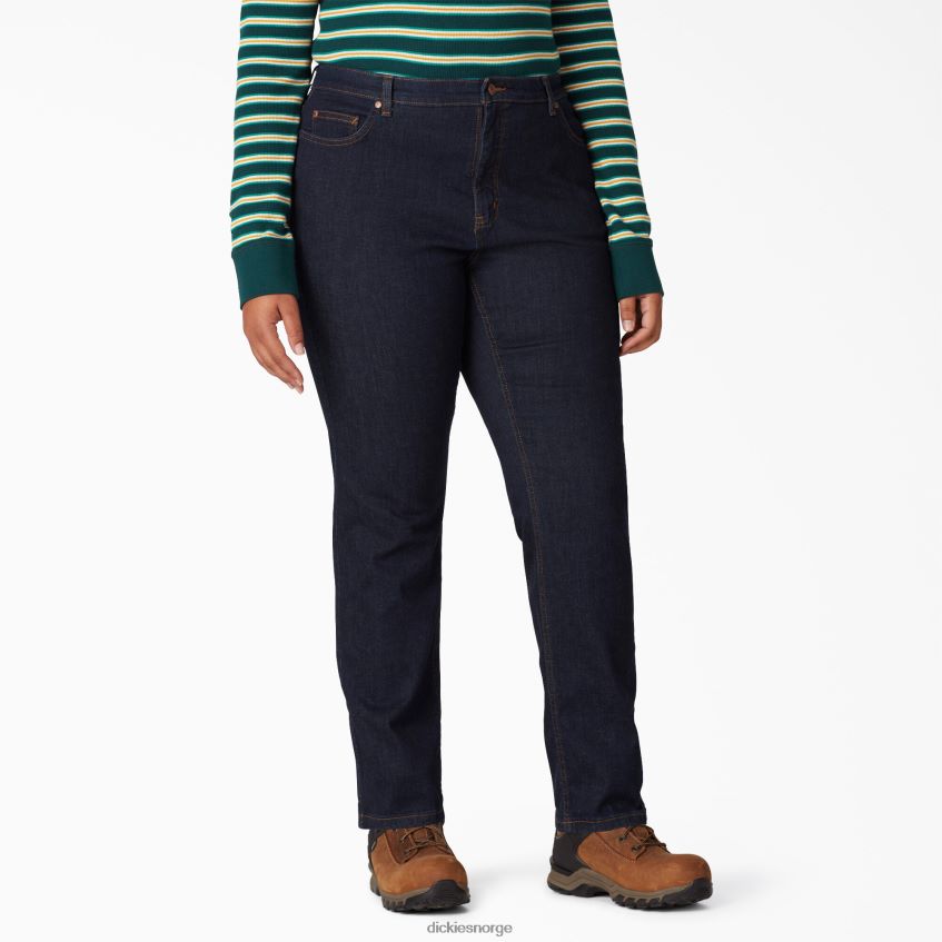 Dickies kvinner perfekt form pluss stretchjeans 4NB6FR1890 klær regelmessig