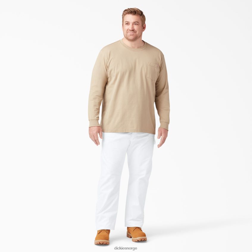 Dickies menn malerbukser med avslappet passform 4NB6FR122 klær hvit (wh)