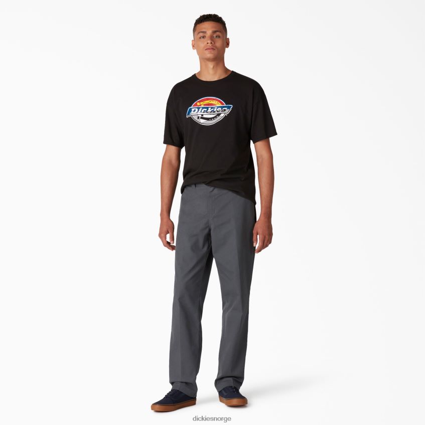 Dickies menn skateboarding slim fit bukser 4NB6FR102 klær koksgrå (ch)