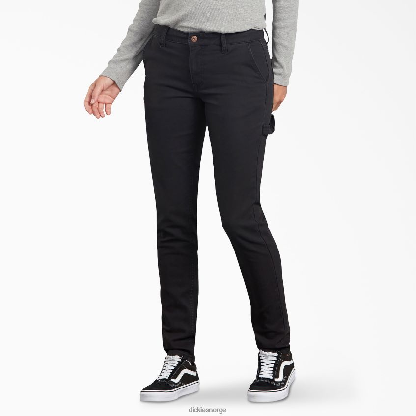 Dickies kvinner duck slim fit snekkerbukser 4NB6FR1822 klær regelmessig