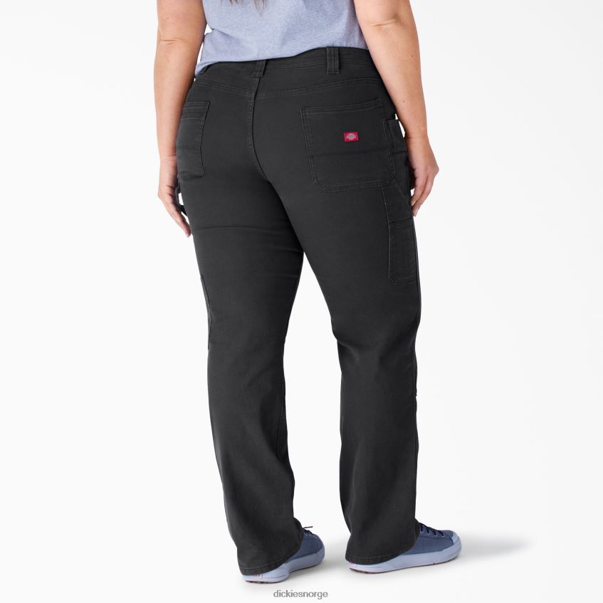 Dickies kvinner pluss duck dobbel-front snekkerbukser 4NB6FR1861 klær regelmessig
