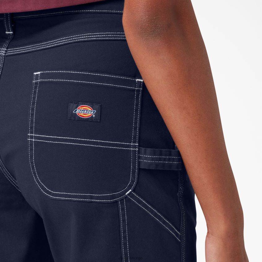 Dickies kvinner snekkerbukser med høyt liv 4NB6FR1725 klær regelmessig