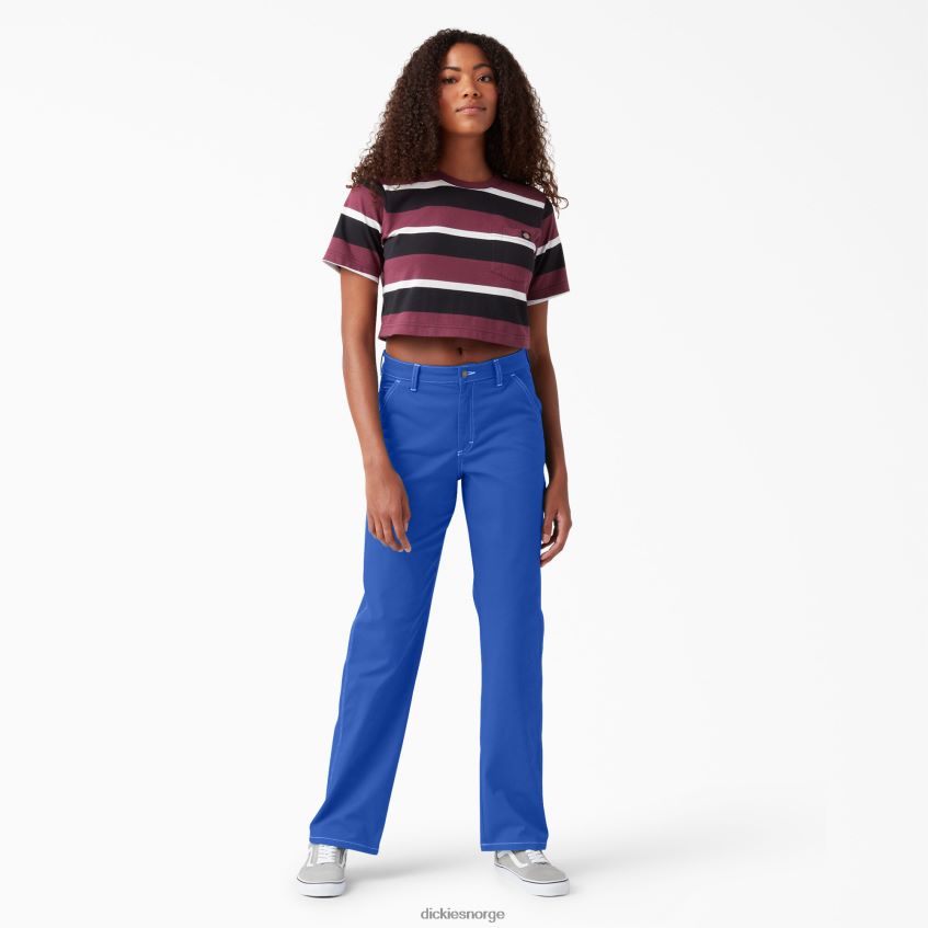 Dickies kvinner snekkerbukser med høyt liv 4NB6FR1727 klær regelmessig