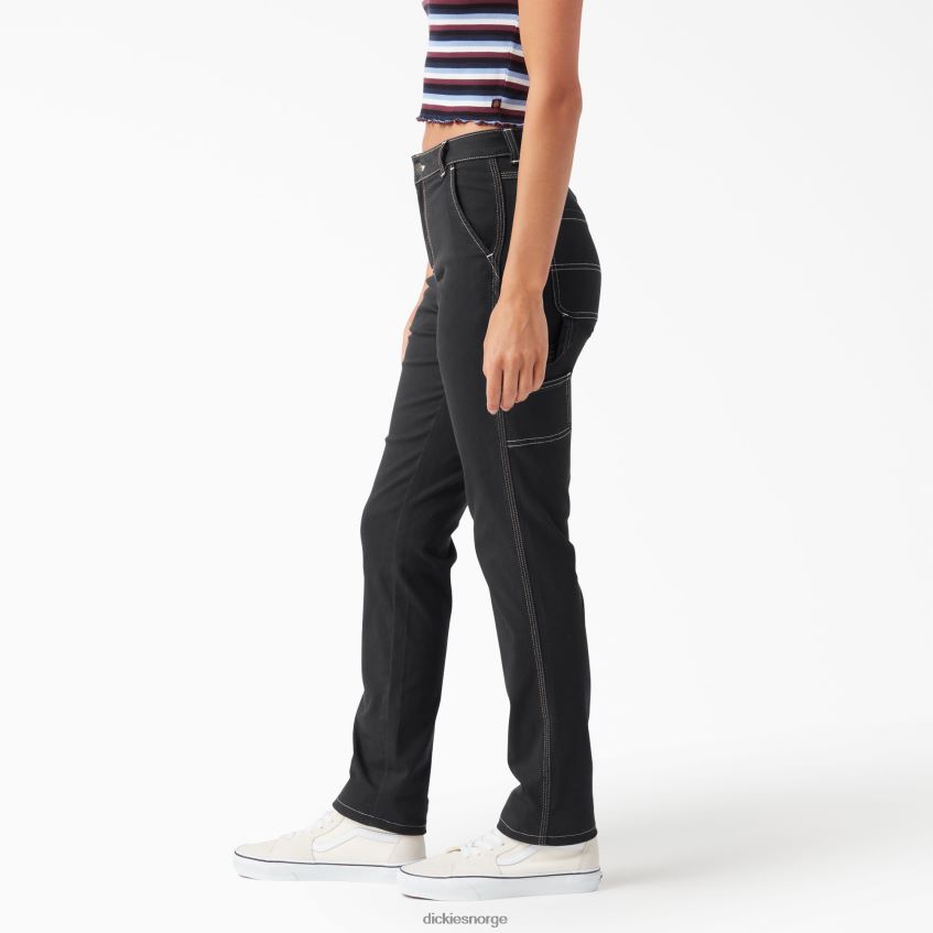 Dickies kvinner snekkerbukser med rullekant 4NB6FR1786 klær regelmessig