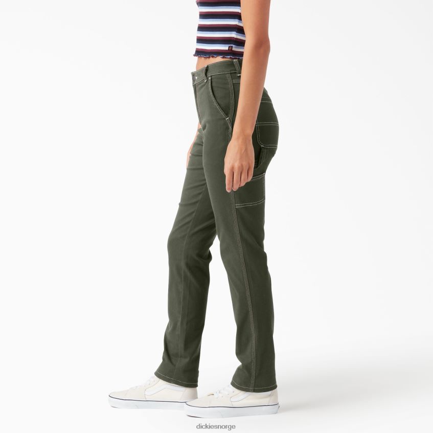 Dickies kvinner snekkerbukser med rullekant 4NB6FR1790 klær regelmessig