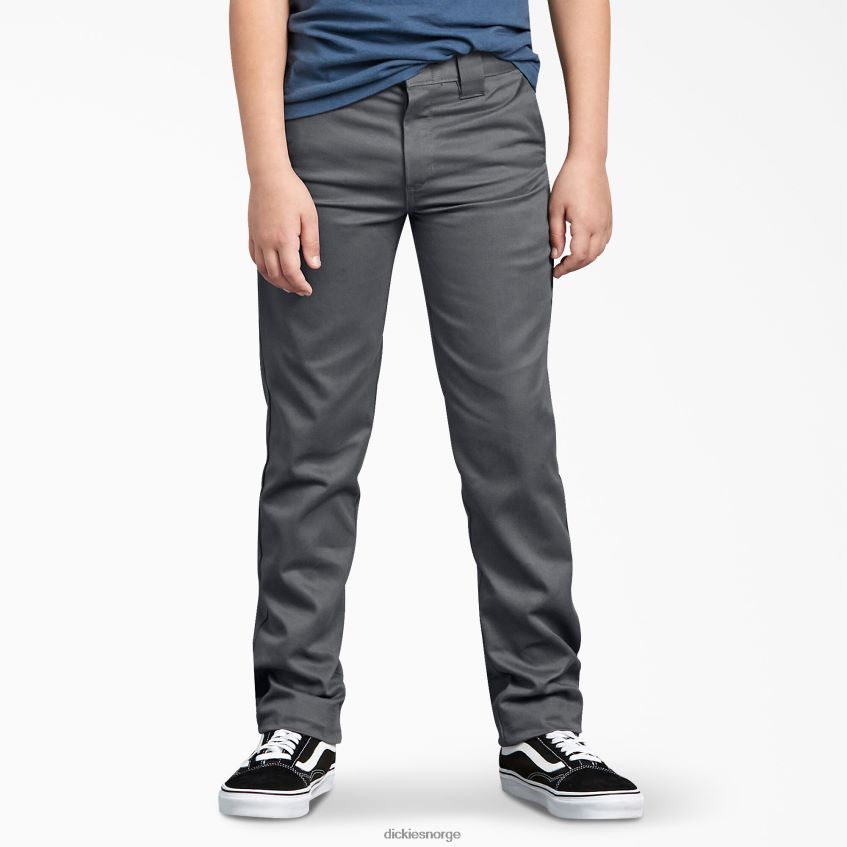 Dickies barn flex skinny fit bukser 4NB6FR2649 klær koksgrå (ch)