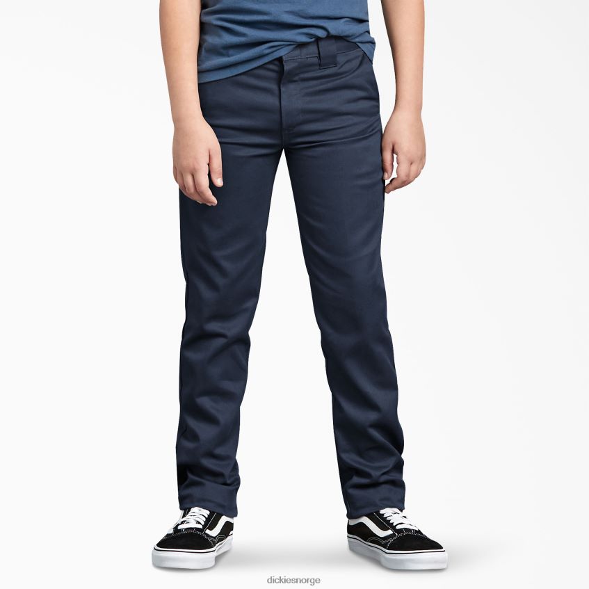 Dickies barn flex skinny fit bukser 4NB6FR2650 klær mørk marineblå (dn)