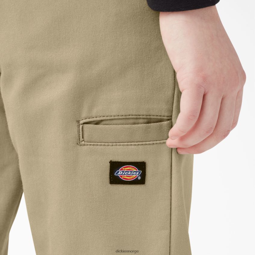 Dickies barn flex skinny fit bukser 4NB6FR2651 klær khaki (kh)