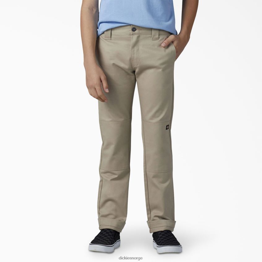 Dickies barn flex skinny fit doble knebukser 4NB6FR2662 klær ørkensand (ds)