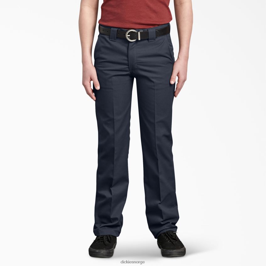 Dickies barn slim fit bukser 4NB6FR2665 klær mørk marineblå (dn)