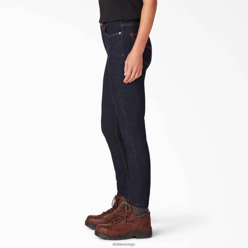 Dickies kvinner skinny leg jeans i perfekt form 4NB6FR1858 klær regelmessig